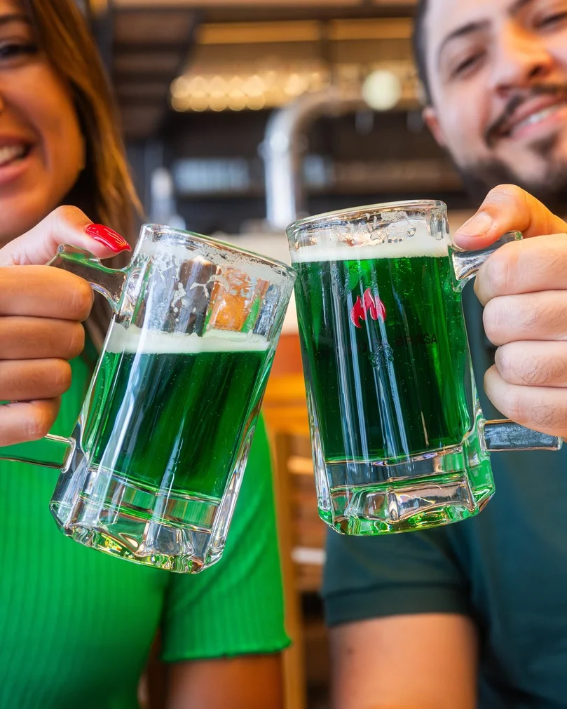 Brinde em restaurante