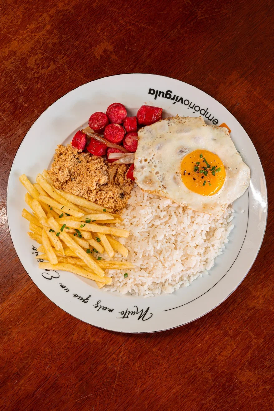 Prato do restaurante